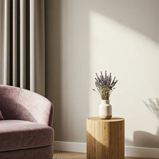 Espace de consultation calme, fauteuil et lumière naturelle